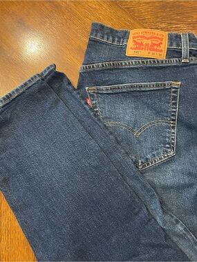 Levi's Men's 541 Blue Relaxed Fit Jeans Straight leg 36/30